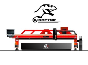 A Raptor CNC Plasma Cutting Machine, industrial grade for unique applications