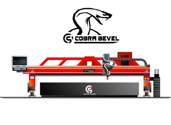 A Cobra Bevel CNC Plasma Cutting Machine, for custom CNC